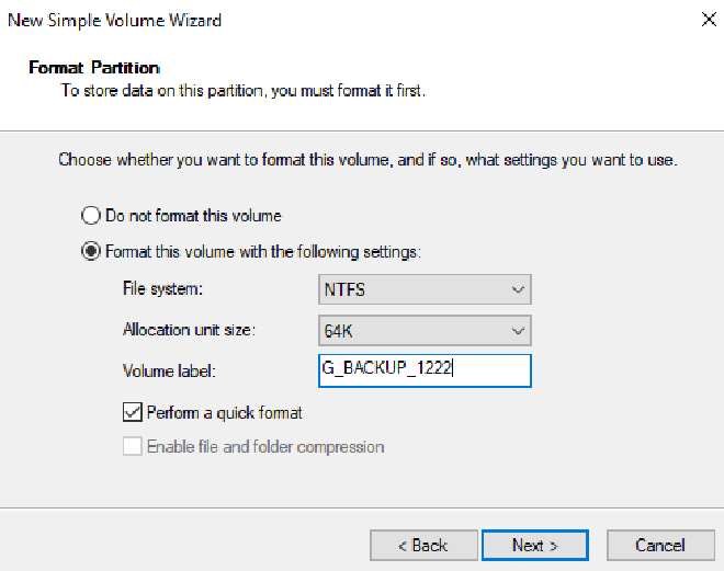 volume!